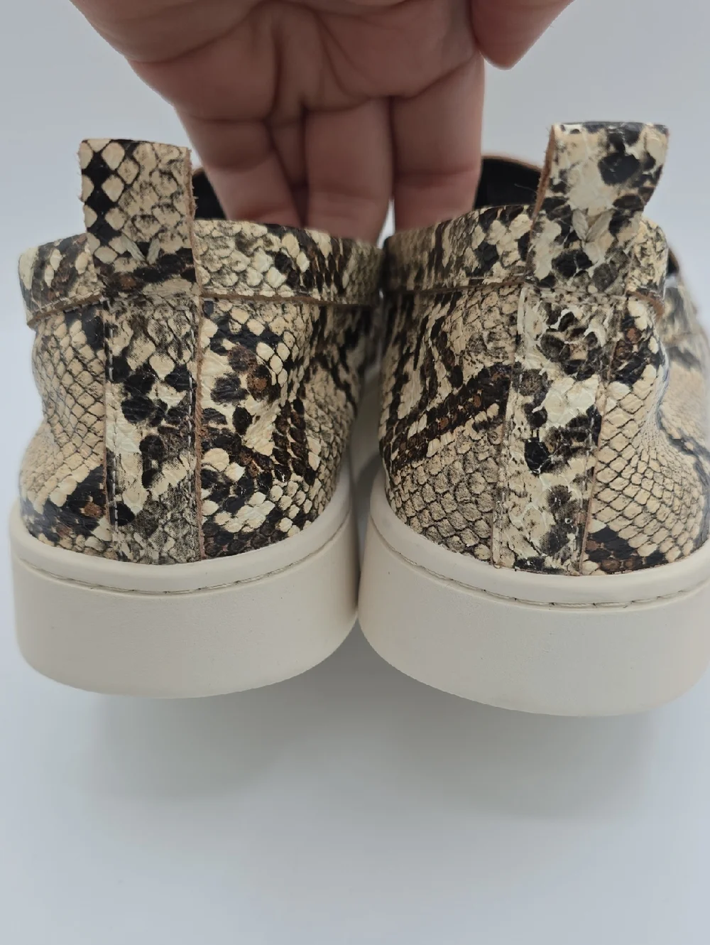Vionic Uptown Snake Print Loafers Platform Comfort Slip On 10.5